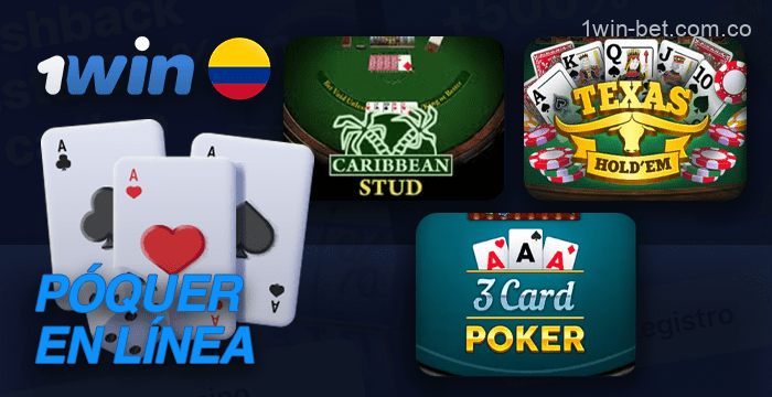 Juegos de póquer en línea en 1win